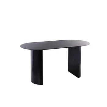 Šiaurės valgomasis stalas, modernus ir paprastas medžio masyvo mažas vienetas, valgomasis stalas, šviesos prabanga