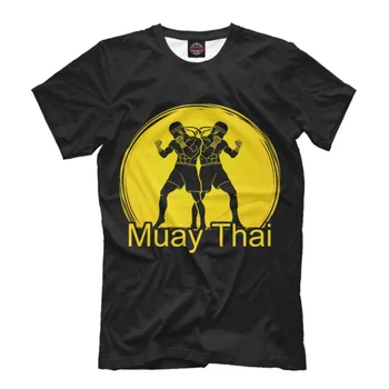 Muay Thai Grafinis Marškinėliai Vyrams Vasaros Orui Quick Dry Tee Veikia Sporto Salė Sporto Trumpas Rankovės Lauko Bokso, Imtynių Sportiniai Kostiumai 2