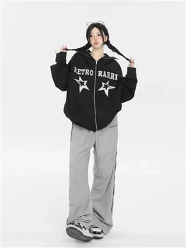 Y2K Moterų Streetwear Techwear Krovinių korėjos Harajuku Parašiutu Track Kelnės Vyrams Tech Sweatpants Pločio Kojų Poilsiu Kelnės Drabužiai 2