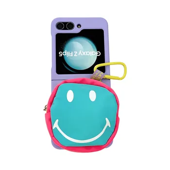 Ins veiduką laiminga moneta rankinėje, krepšyje mielas animacinių filmų šypsena pc sunku matinis telefono dėklas, skirtas samsung 